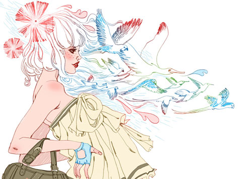 marguerite sauvage fashion illustration illustrator lifestyle