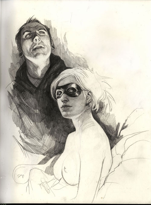 wesley burt illustration illustrator drawing sketch san fran concept art