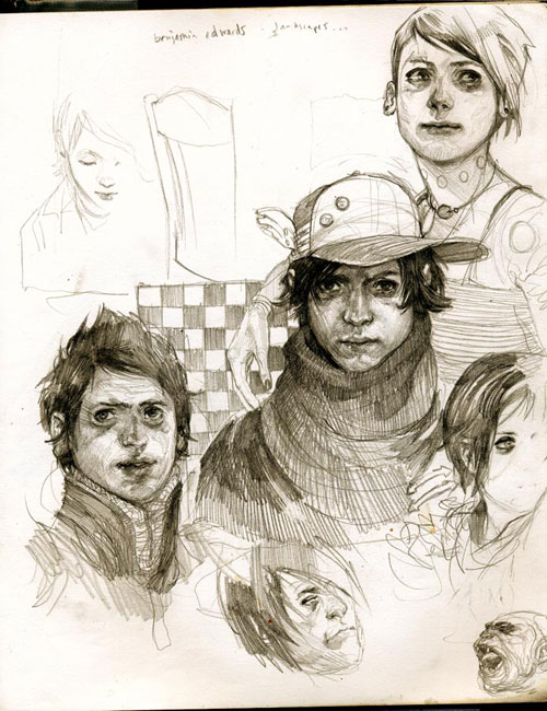 wesley burt illustration illustrator drawing sketch san fran concept art