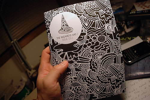 the wizards hat issue 3 jeffrey bowman andy j miller zine illustration illustrator