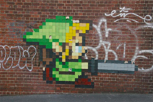 zelda mixtape streetart