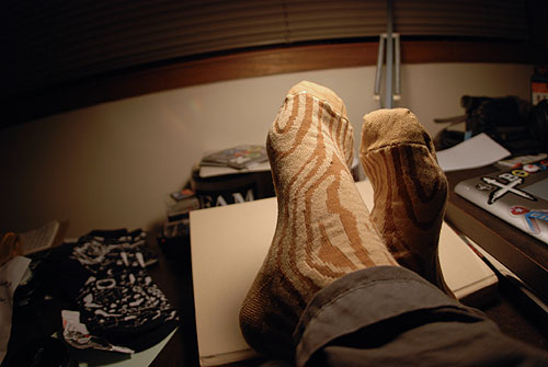 ashi dashi cigarette socks