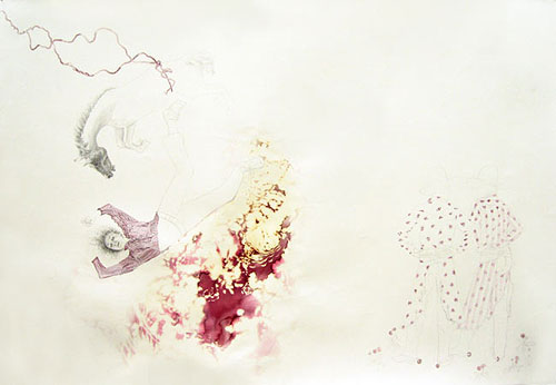 brieana ruais drawings embroidery