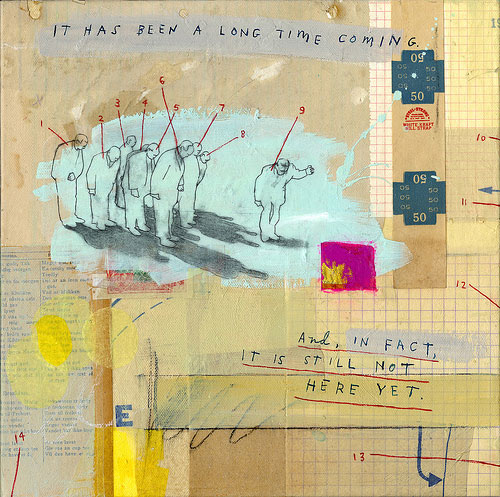 david fullarton notebook drawing mixed media painting journal