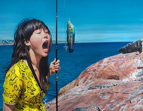 diego gravinese painting painter photo realism