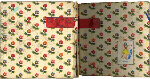 martha rich drawings sketchbook collage mixed media