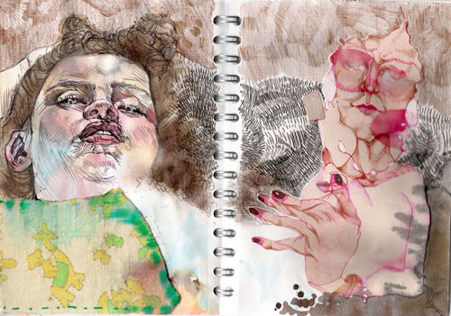 maureen gubia painting painter drawing artist