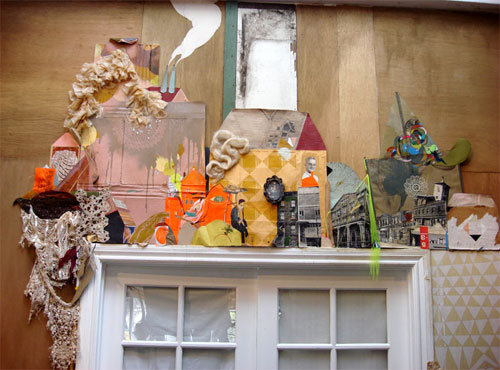 monica canilao art installation drawing mixed media