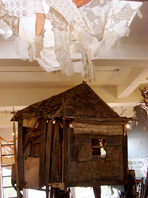 monica canilao art installation drawing mixed media