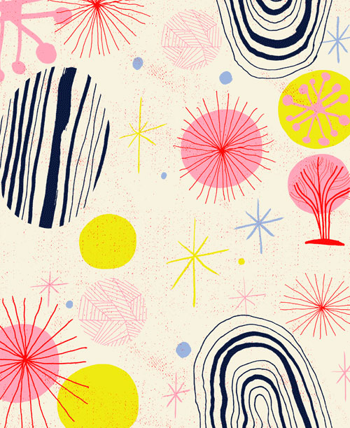 nate williams hand drawn tiling twitter wallpaper