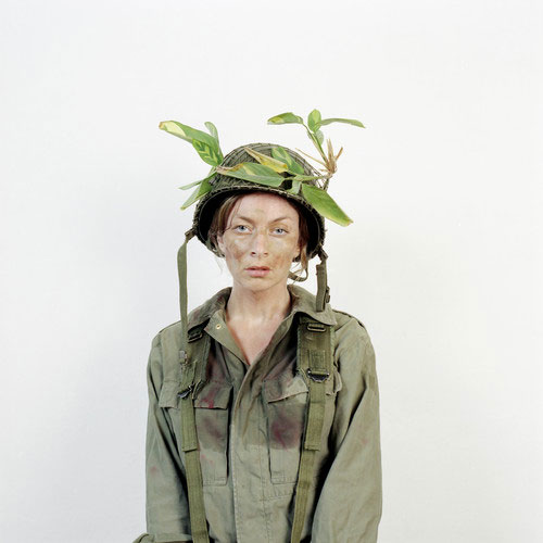 nienke klunder artist photography self portrait transition series