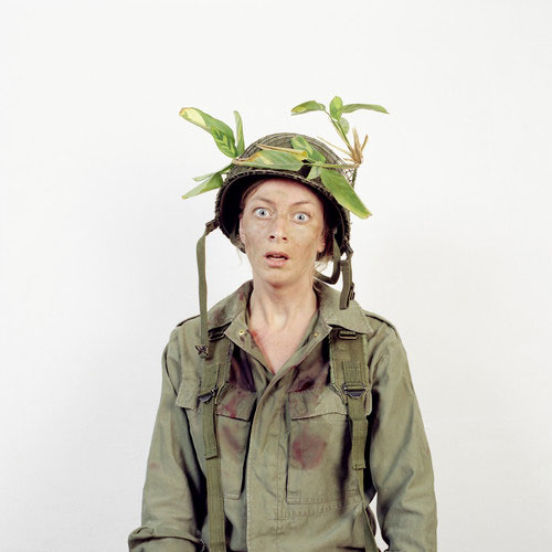 nienke klunder artist photography self portrait transition series
