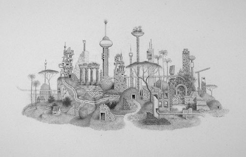 randall sellers graphite drawings