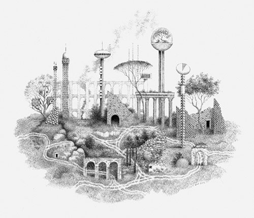 randall sellers graphite drawings