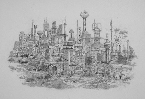 randall sellers graphite drawings