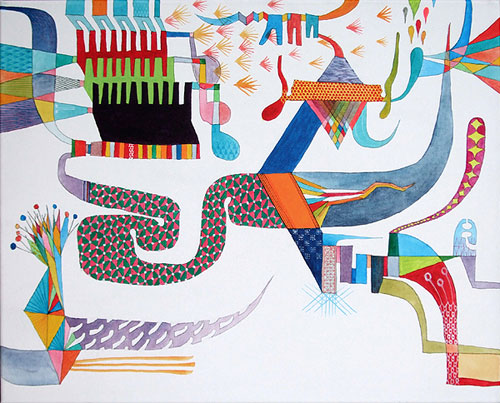 takashi iwasaki painting abstract