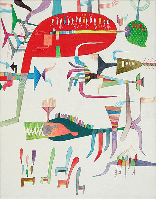 takashi iwasaki painting abstract