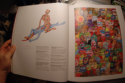 xlr8r vis-ed vol 1 art magazine design illustration