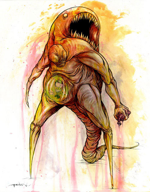 alex pardee illustrator illustration