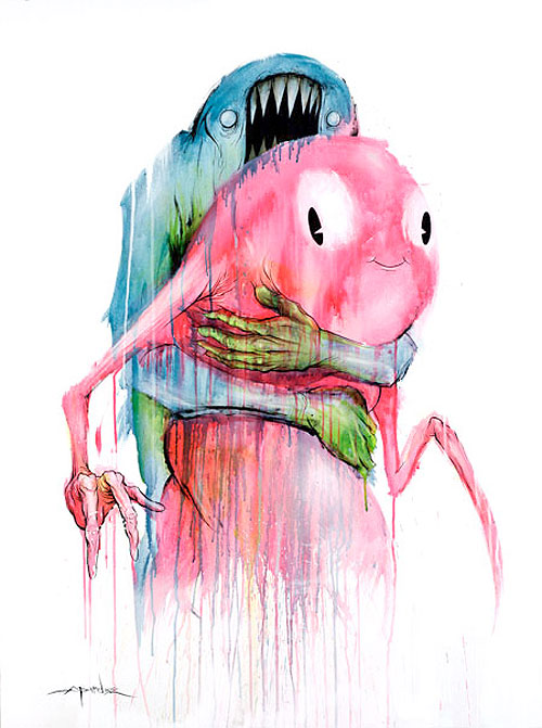 alex pardee monster