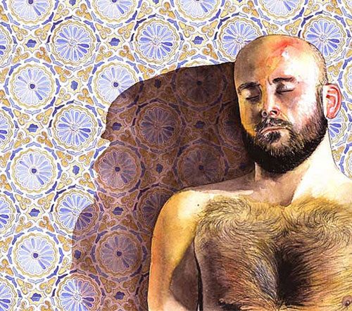 jose manuel hortelano drawing painting portrait