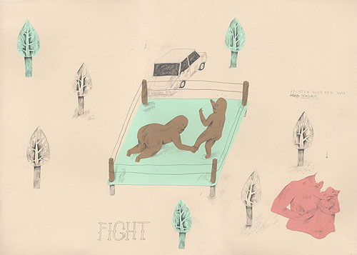 el neoray drawing illustration illustrator