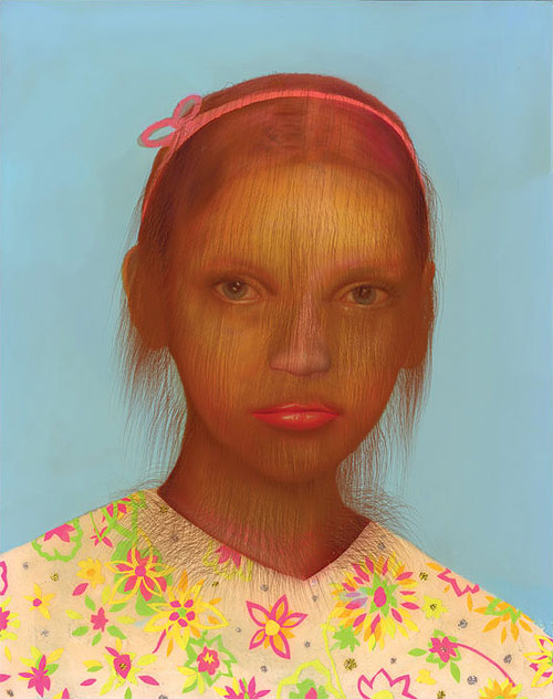 erik mark sandberg hair children portraits painting painter