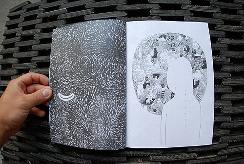 good vs evil magazine art drawing