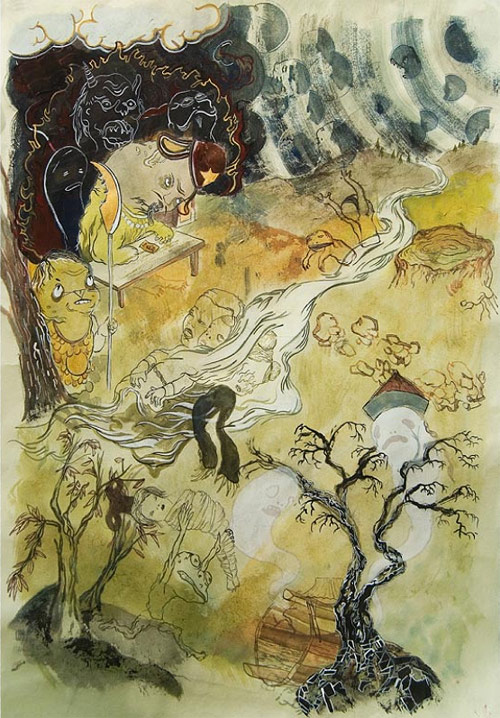 howie tsui drawing painting bfa waterloo ottawa ontario