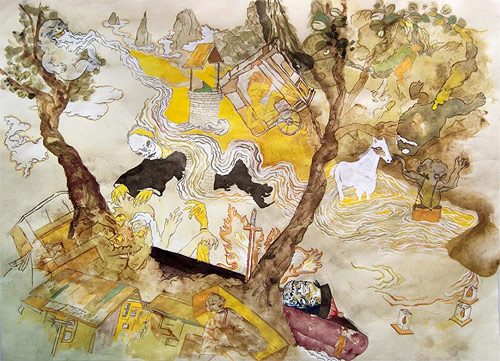 howie tsui drawing painting bfa waterloo ottawa ontario