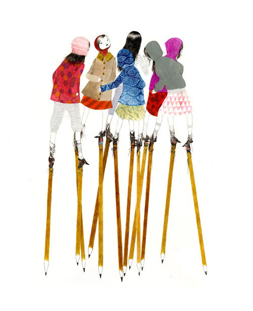 julie morstad vancouver illustrator illustration drawing