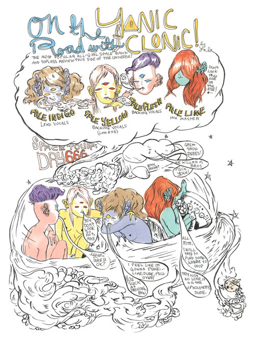 lauren albert lala drawing illustration