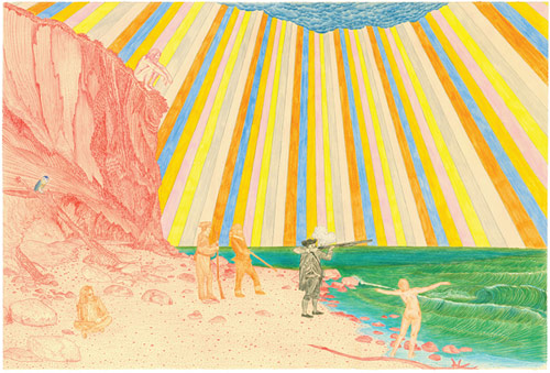 michael krueger drawing artist kansas lawrence
