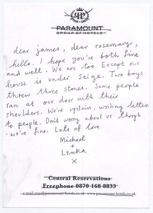 michael crowe lenka clayton mysterious letters project artist art cushendall