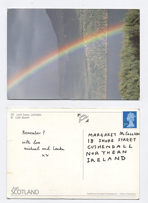 michael crowe lenka clayton mysterious letters project artist art cushendall