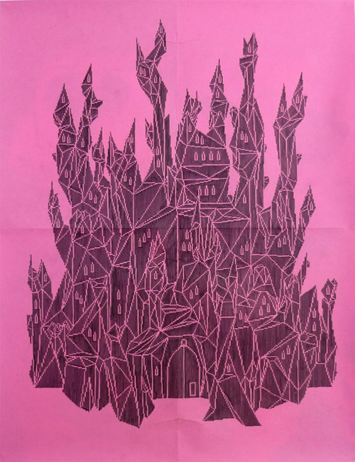 oliver of the sky van der lugt drawing