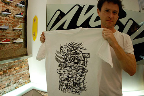 randy laybourne for livestock limited edition t shirt
