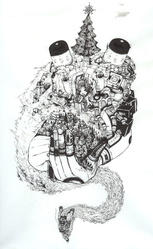 scott kennedy aged acorn butter oak drawing artist