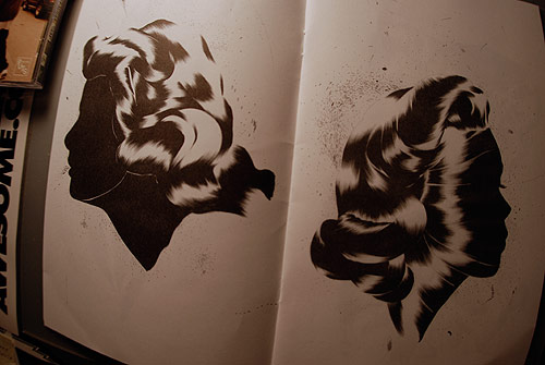 shawn kuruneru drawing artist montreal ink ballpoint zine