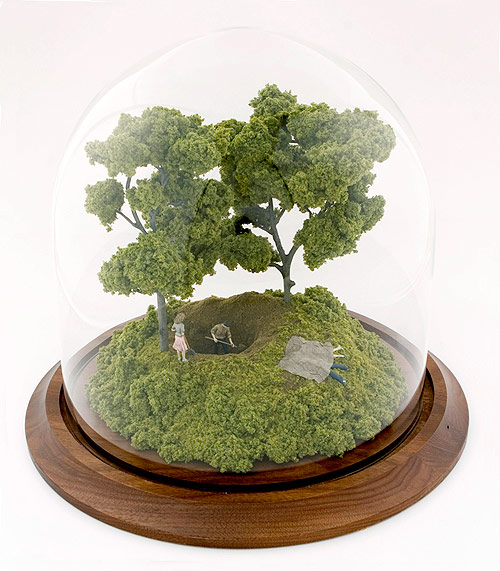 thomas doyle miniature sculpture distillation reclamations bearings