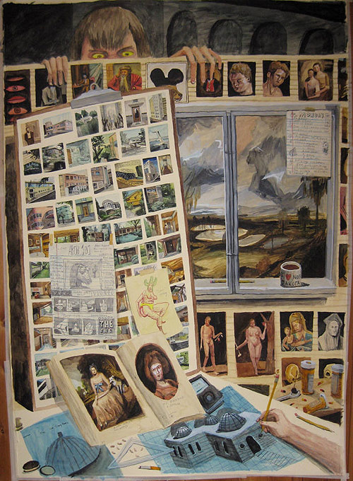 charlie roberts drawing painter painting