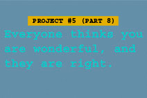 Project #5 – Submissions – Part 8
