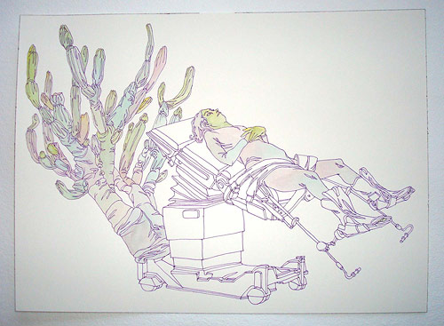 san francisco amos goldbaum drawing artist art
