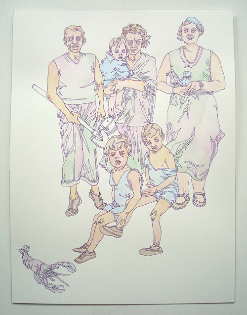 san francisco amos goldbaum drawing artist art