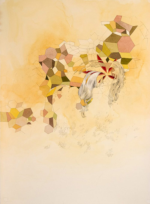angela garrels gala bent drawing artist