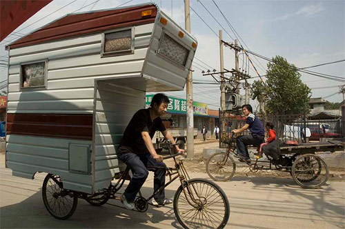 kevin cyr camper kart bike artist project
