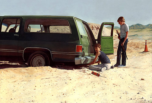 alex roulette artist painter painting