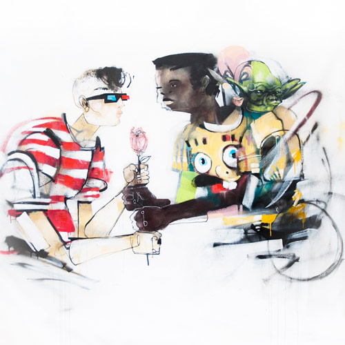 anthony lister artist painter painting