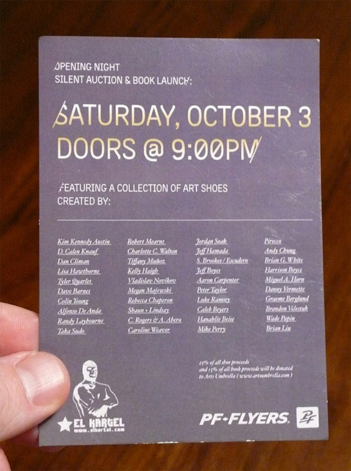 art and sole book el kartel oct 3 vancouver pf flyers