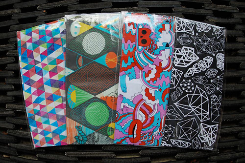 poketo spacetime kitsune noir wallets
